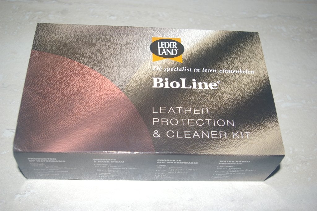 Bioline Leather protection & cleaner kit ( Lederland ), Ophalen of Verzenden