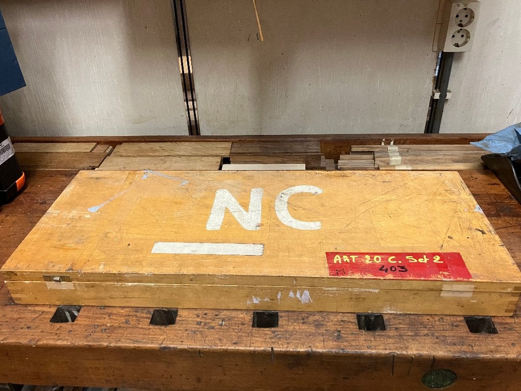 UNC/NC uitgebreide tappen set 1/4''-2'', Ophalen of Verzenden, Gebruikt