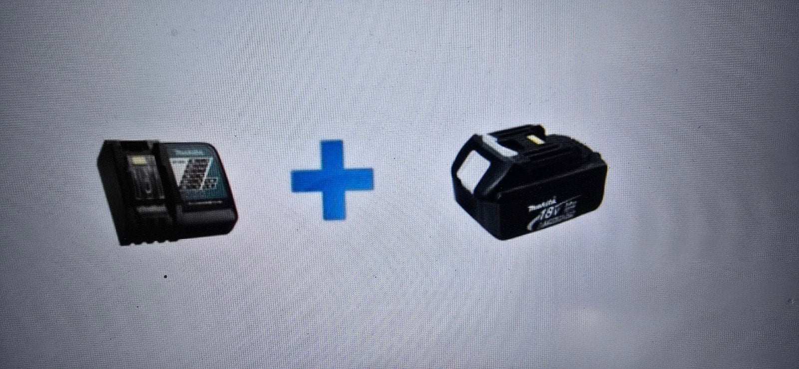 oplader met 1 x Accu Makita, Nieuw