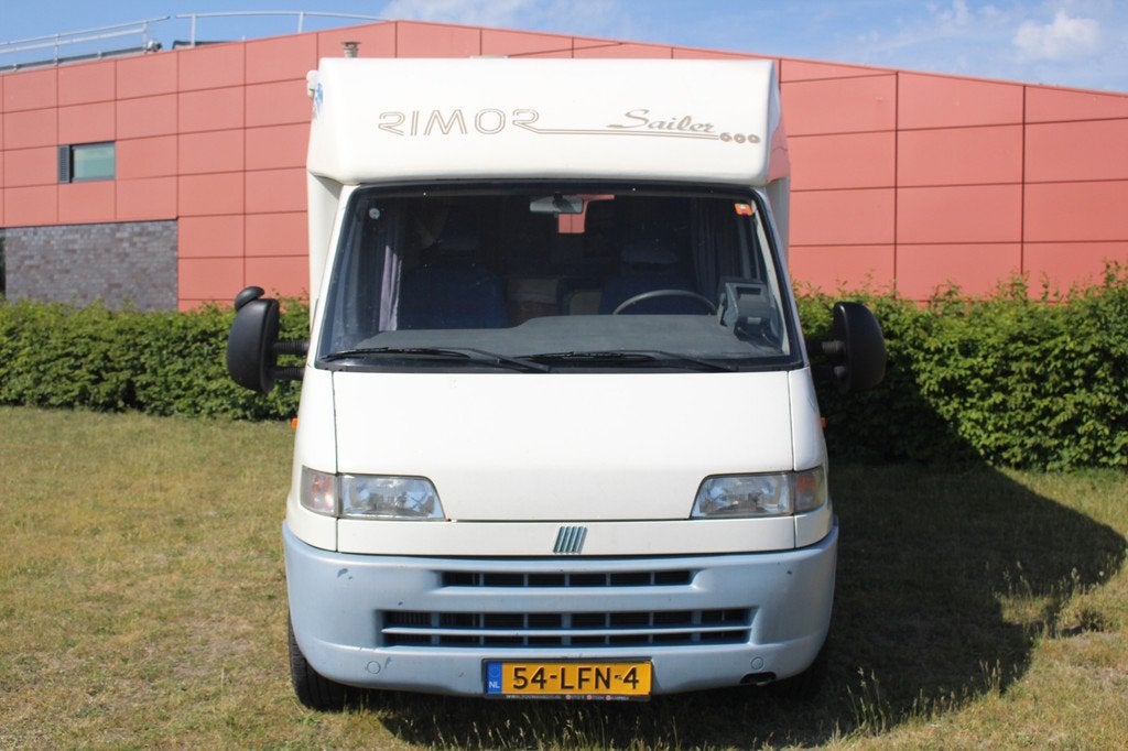 Rimor (bj 2000) Sailor 600, Frans bed, Nieuwe APK., Caravans en Kamperen, Campers, Bedrijf, 5 tot 6 meter, Half-integraal, 5 tot 6 meter