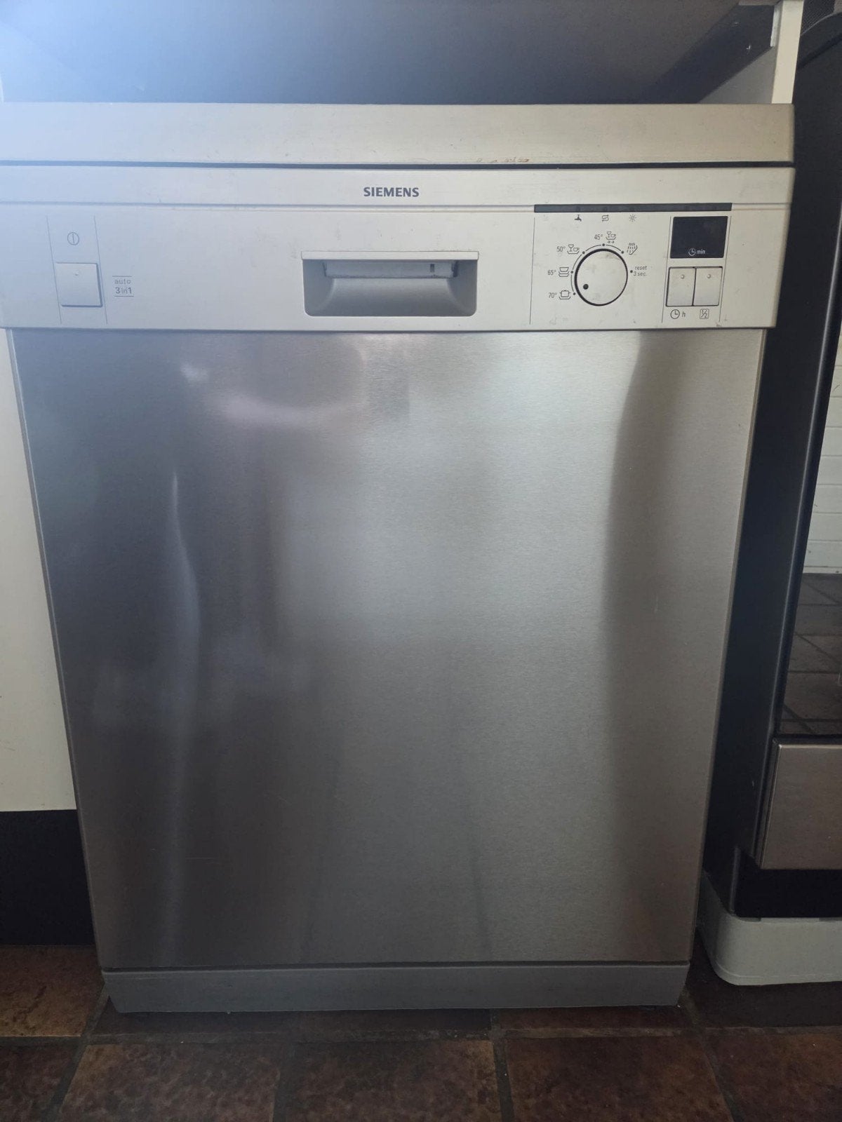 Siemens Vrijstaande Vaatwasser - Goede Staat, Witgoed en Apparatuur, Vaatwasmachines, Ophalen, Gebruikt, 60 cm of meer, Eco programma