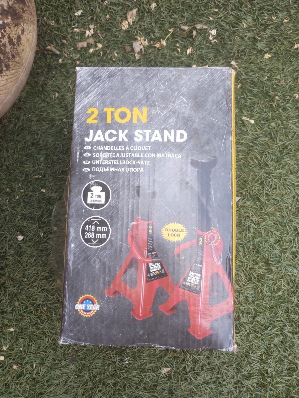 2 Ton Jack Stand - Nieuw in doos, Auto diversen, Ophalen