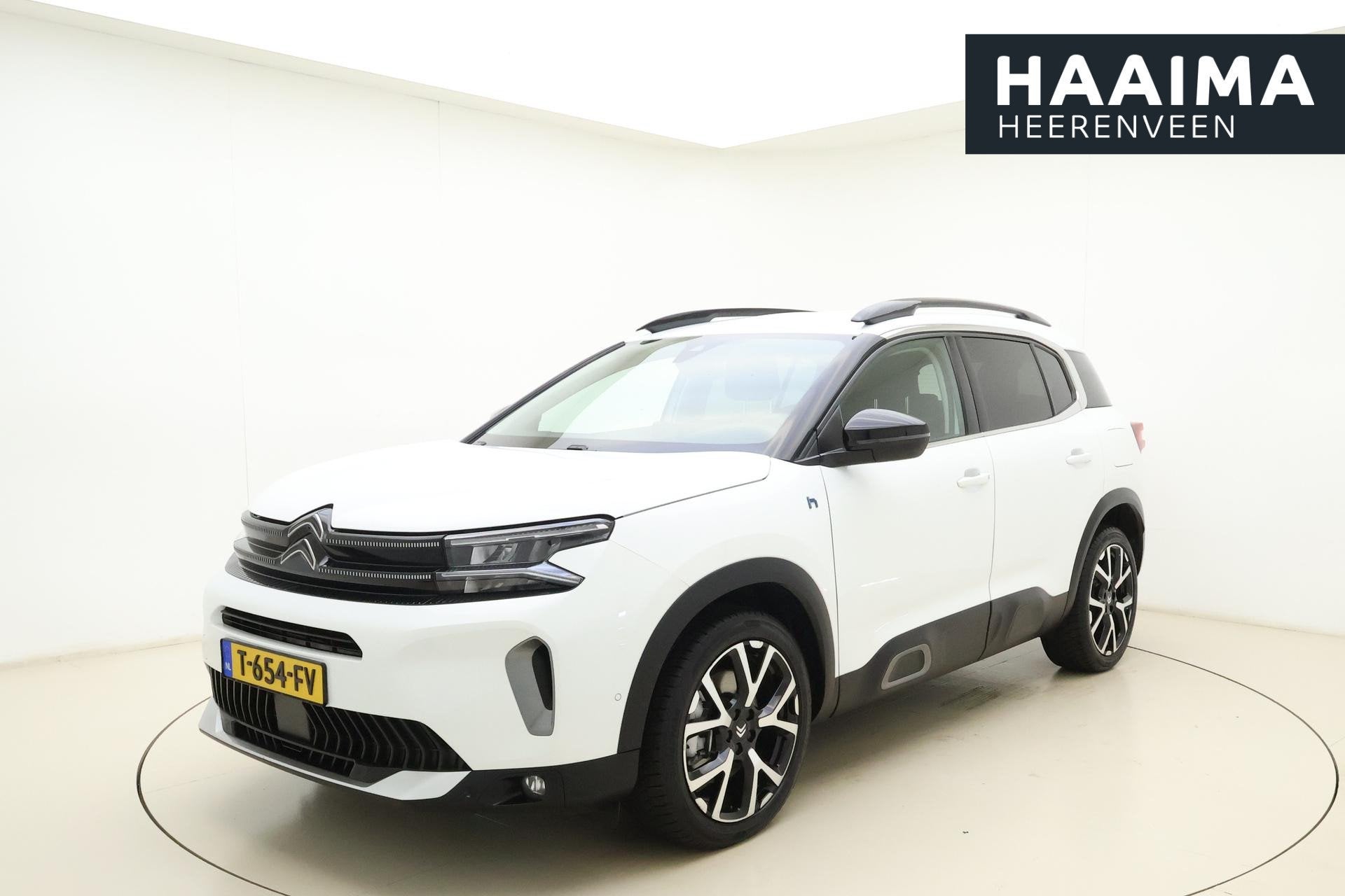Citroen C5 Aircross 1.6 Plug-in Hybrid 180pk Automaat Busine, Gebruikt, 4 cilinders, Wit, Hybride Elektrisch/Benzine