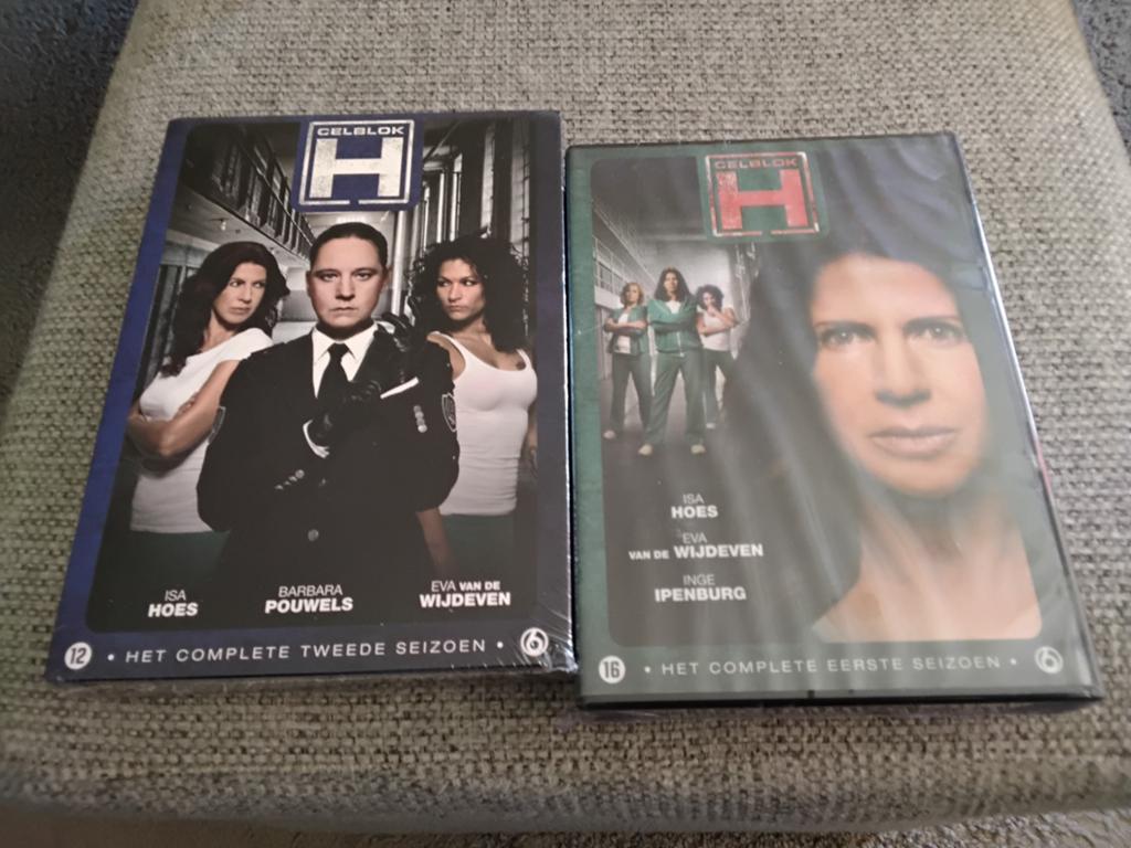 Dvd celblok h. Seizoen 1 en 2, Ophalen of Verzenden, Zo goed als nieuw, Actie en Avontuur