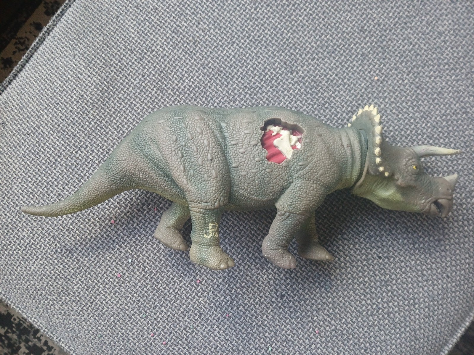 Vintage Jurassic Park Triceratops Speelgoed, Ophalen of Verzenden, Gebruikt, Jongen of Meisje