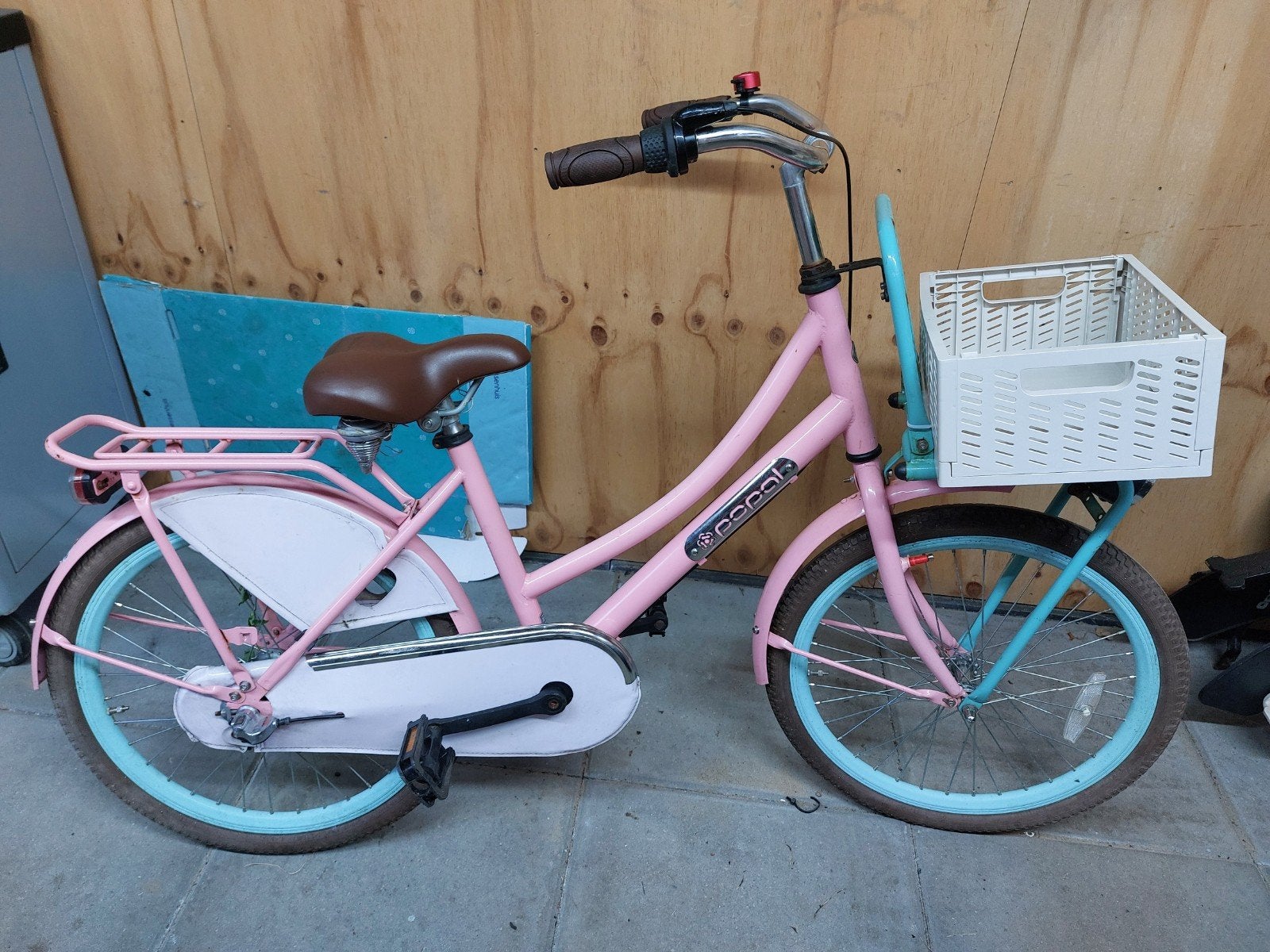 popal meisjesfiets wielmaat 22 inch, Ophalen, 22 inch, Gebruikt, Popal transport fiets