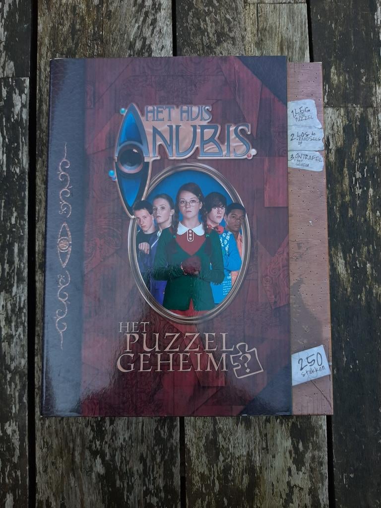 Het huis anubis puzzel geheim spel puzzels, Ophalen of Verzenden, Minder dan 500 stukjes, Rubik's of 3D-puzzel