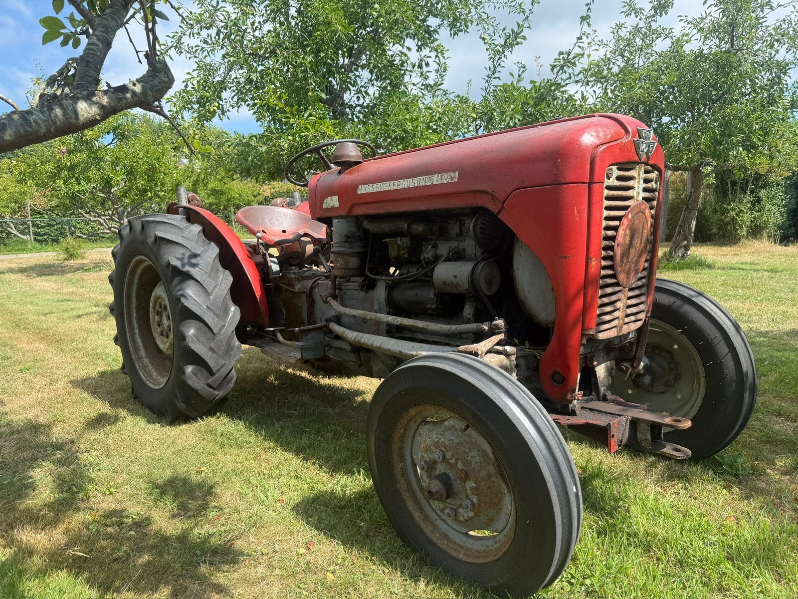 Massey Ferguson 35 Smalspoor Tractor Diesel 1964, Zakelijke goederen, Ophalen, Oldtimer, Tot 80 Pk, 7500 tot 10000