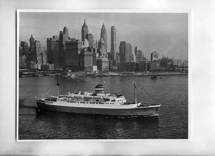 grootformaat/foto-NEW YORK-maasdam-charter congresICR 1962, Ophalen of Verzenden, Zo goed als nieuw, Boek of Tijdschrift