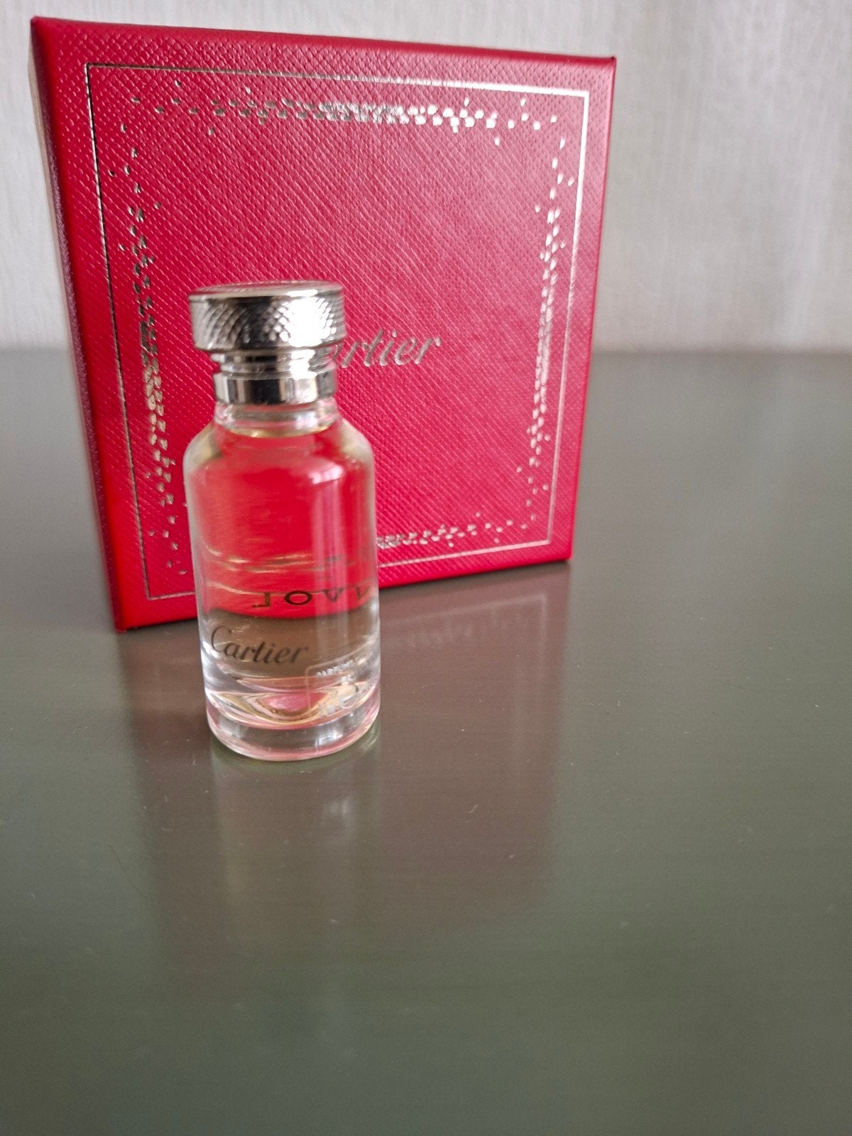 Cartier  E 'nvol  - 5ml - Rochas  Monsieur - 8ml, Verzamelen, Parfumverzamelingen, Ophalen of Verzenden, Miniatuur