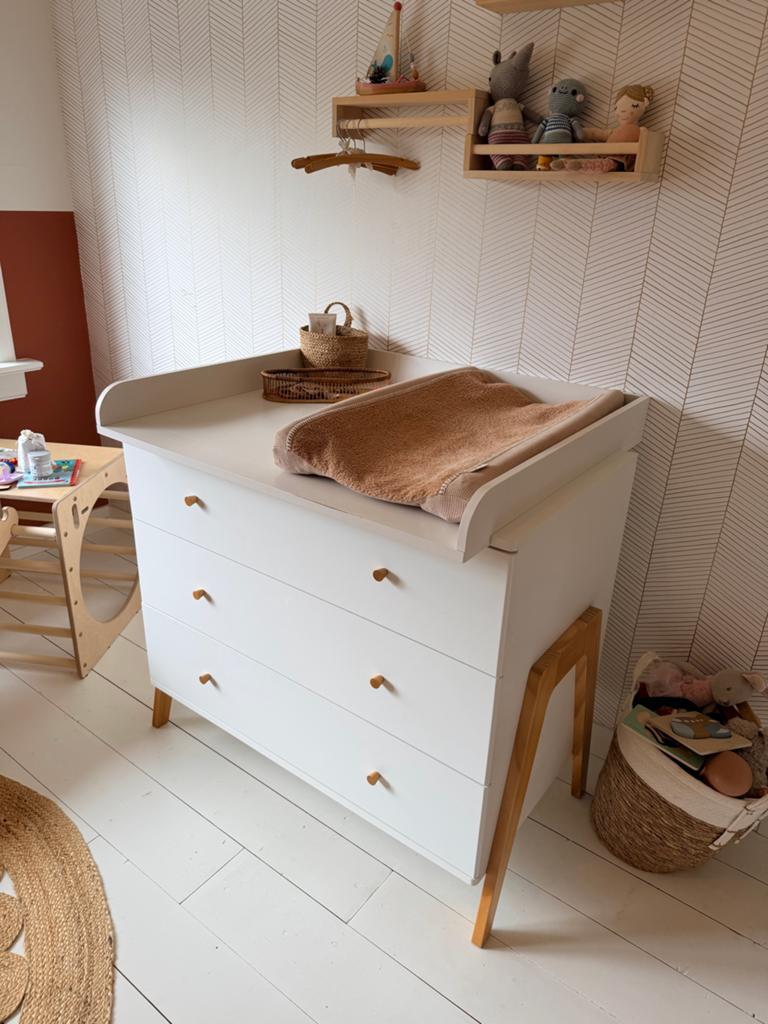 Petit Amelie "Brise" Commode met bladvergroter, Gebruikt, 50 tot 70 cm, 75 tot 100 cm, Commode