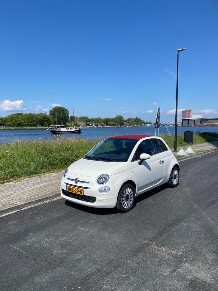 Fiat 500C 1.2 69pk 2016 Wit, Auto's, Fiat, Particulier, 500C, ABS, Airbags, Airconditioning, Apple Carplay, Centrale vergrendeling