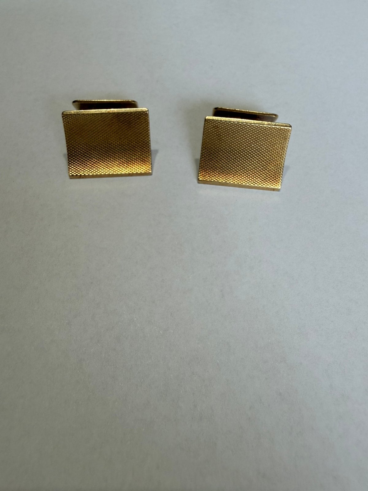 Exclusieve Massief 14K Gouden Manchetknopen, Ophalen of Verzenden, Zo goed als nieuw, Goud