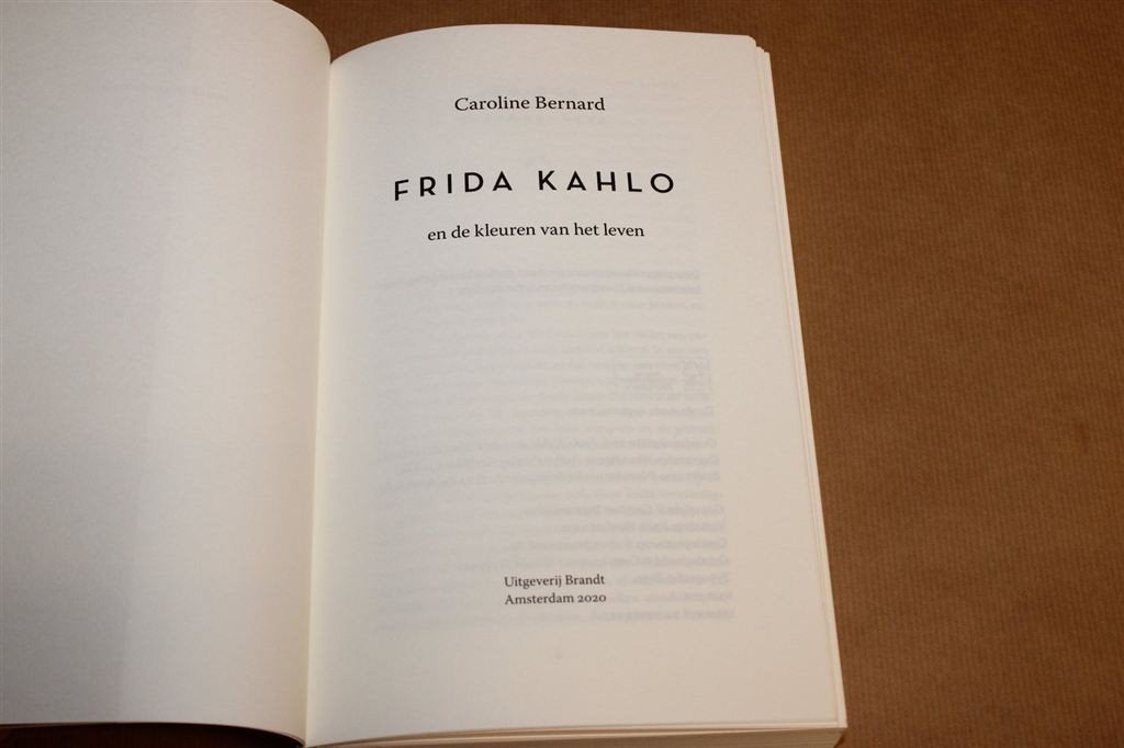Frida Kahlo — Biografische Roman, Kleuren van het Leven 2020, Boeken, Biografieën, Ophalen of Verzenden, Gelezen