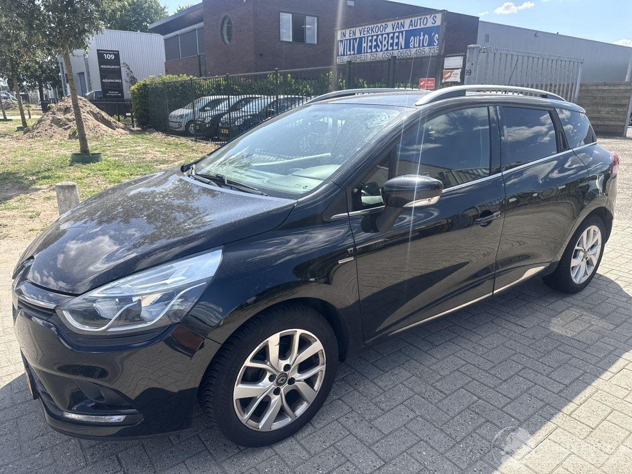 Renault Clio 0.9 LIMITED LICHTE ZIJSCHADE! BOUWJAAR 2018 103, Renault Deutschland AG, Renault, Zwart, Stationwagon