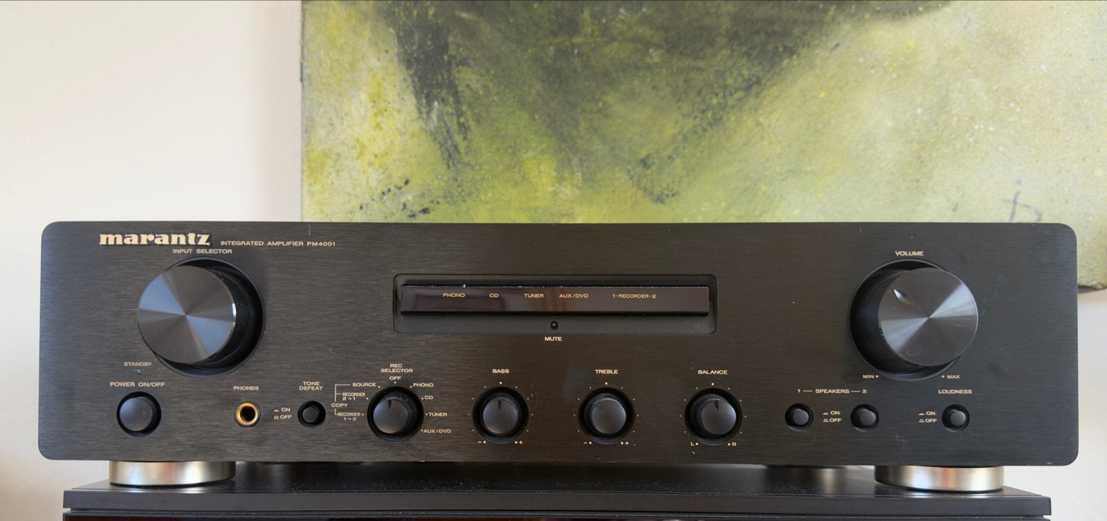 Marantz PM4001 + Marantz ST6000, Marantz, Gebruikt, Ophalen of Verzenden, 60 tot 120 watt