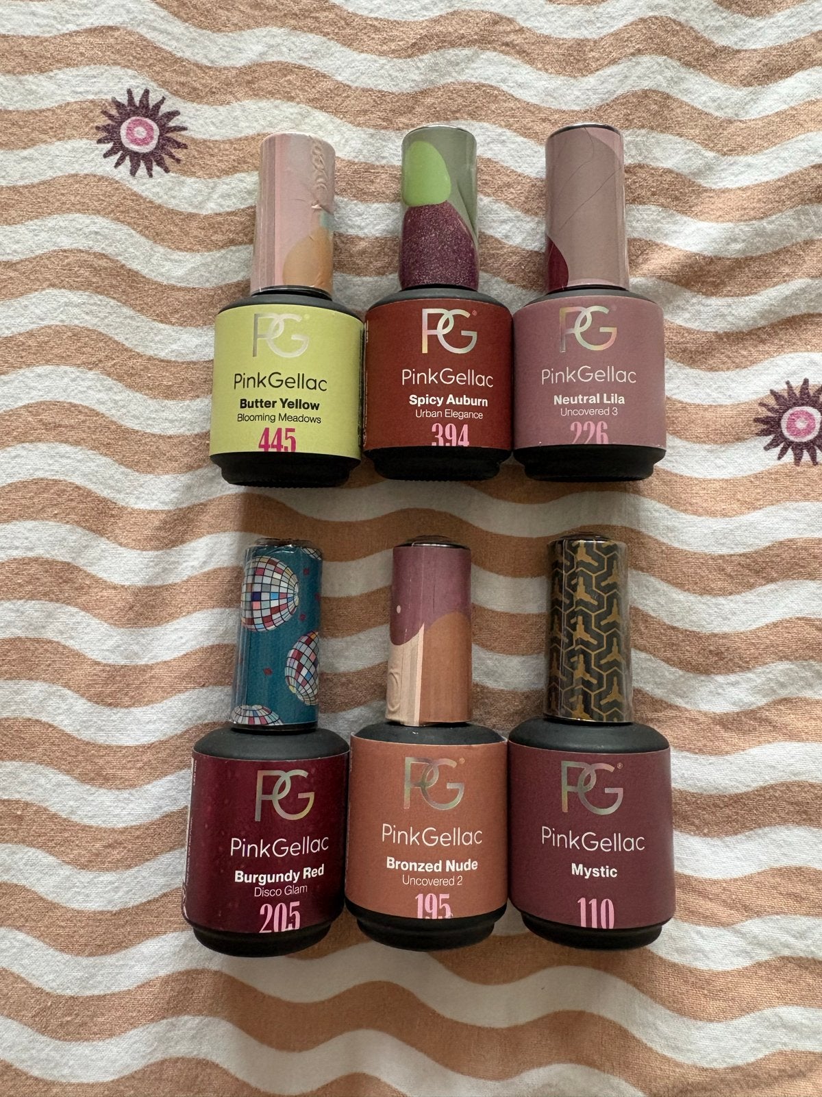 Pink Gellac gellak set - 6 kleuren, Ophalen of Verzenden, Zo goed als nieuw, Overige typen