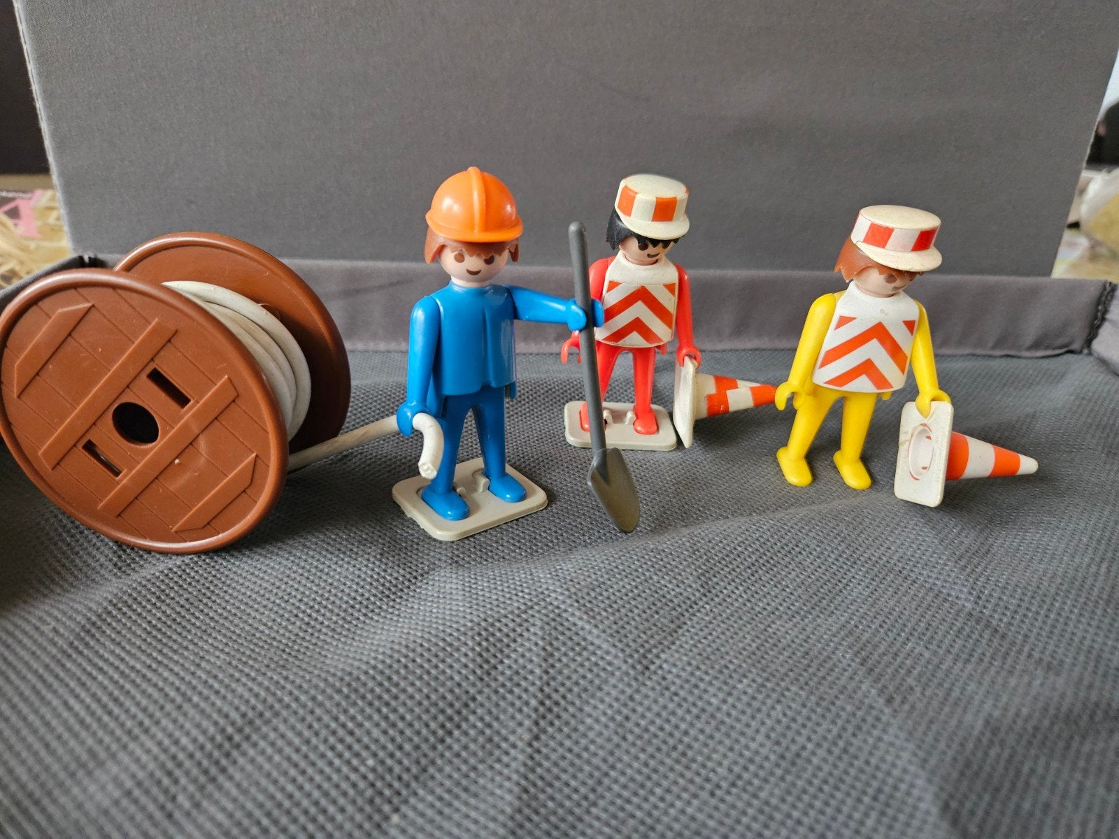 Playmobil vintage wegenbouw, Ophalen of Verzenden, Gebruikt, Complete set, Figuren