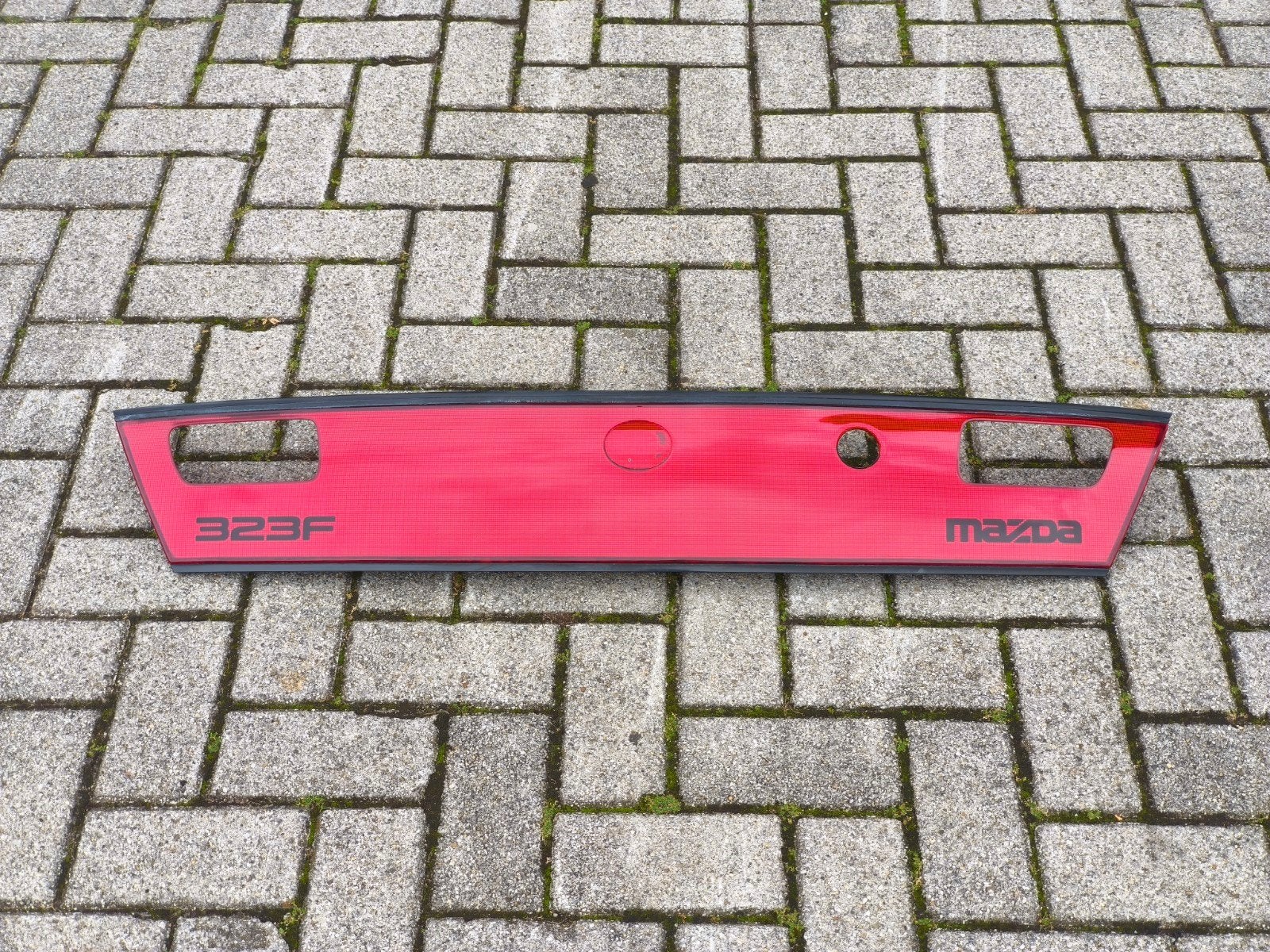 Mazda 323F Achterklep Paneel - Rood (Gebruikt), Auto-onderdelen, Ophalen of Verzenden, Gereviseerd, Mazda