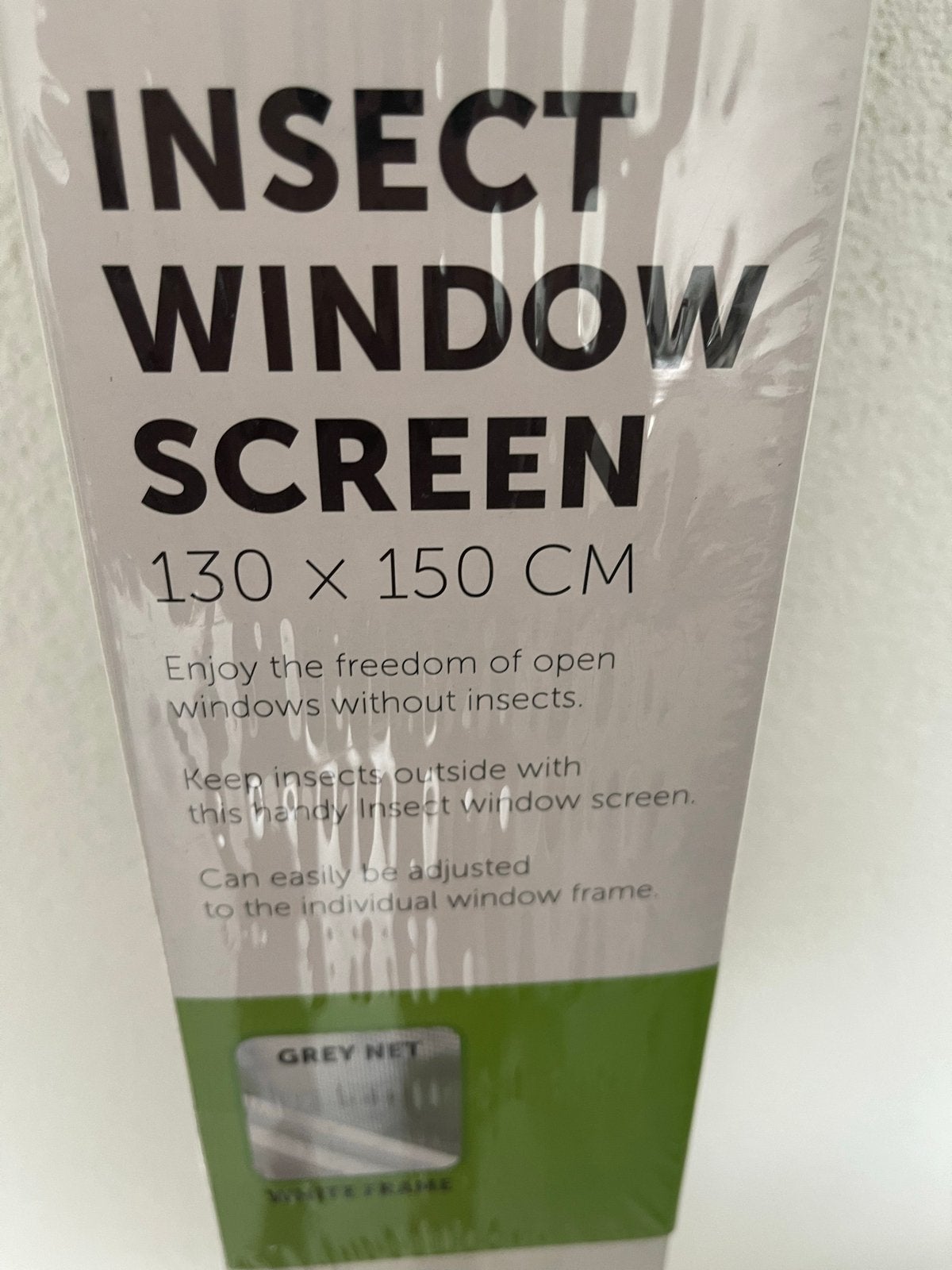 Insectenhor voor ramen - 130 x 150 cm, Doe-het-zelf en Verbouw, Glas en Ramen, Ophalen of Verzenden, Nieuw, Gevelraam of Ruit