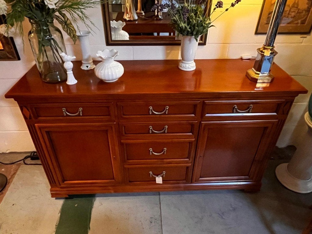 20) Kersenhouten dressoir van Selva, Ophalen, Gebruikt, ., 150 tot 200 cm