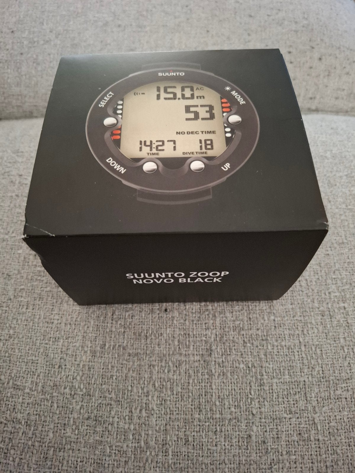 Suunto Zoop Novo Black Duikcomputer - Nieuwstaat, Watersport en Boten, Ophalen of Verzenden, Gebruikt, Duikcomputer