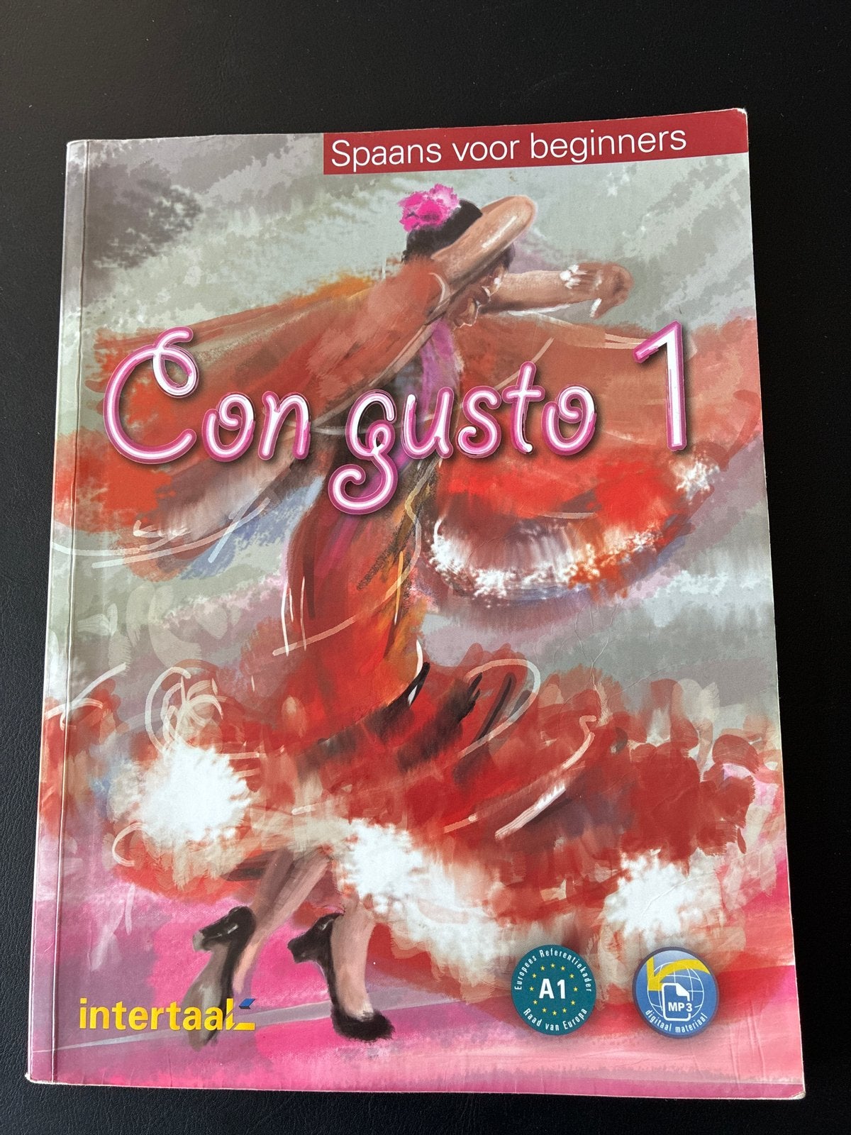 Con Gusto 1 Spaans voor beginners - Boek en Werkboek, Boeken, Ophalen of Verzenden, Zo goed als nieuw, Non-fictie
