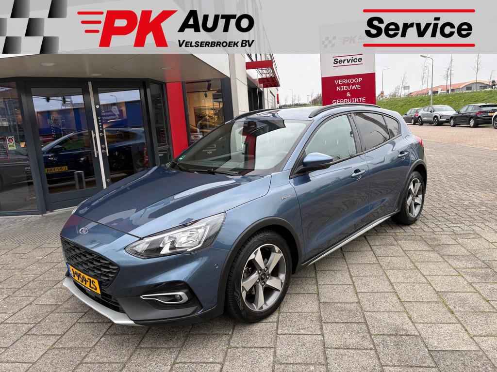 Ford Focus 1.0 EcoBoost Hybrid Active X Business | Navi | Ca, 12 maanden, Gebruikt, Blauw, Automatische klimaatregeling