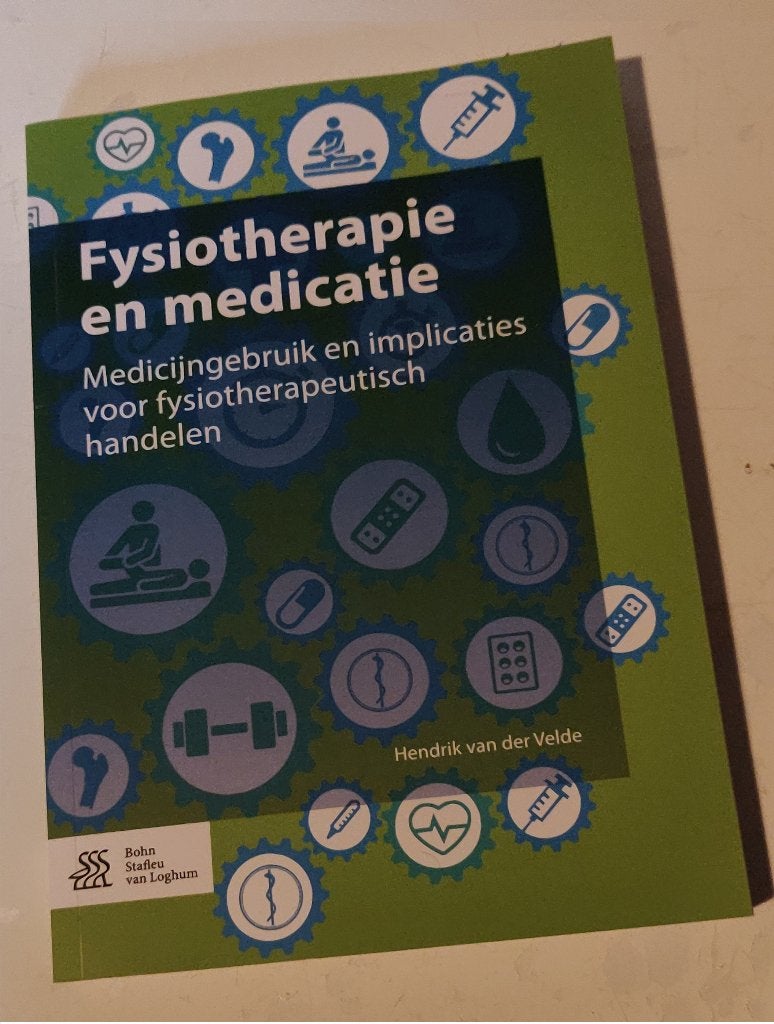 Fysiotherapie en medicatie, Boeken, Nieuw, Hendrik van der Velde, Beta, HBO