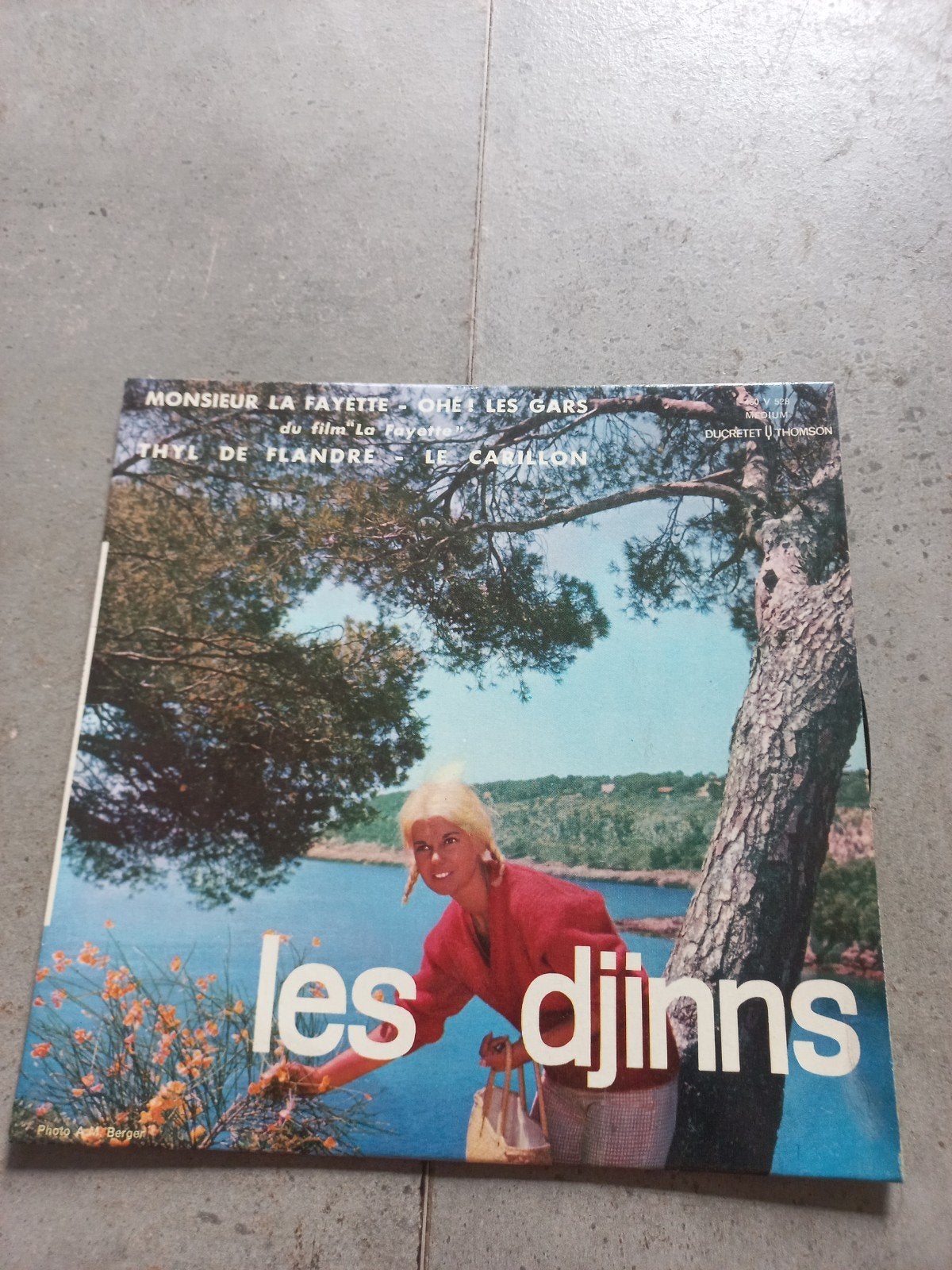 Les Djinns - Monsieur La Fayette ) EP, Ophalen of Verzenden, Gebruikt