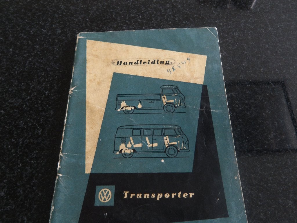 Volkswagen Transporter - Handleiding NL, Verzenden