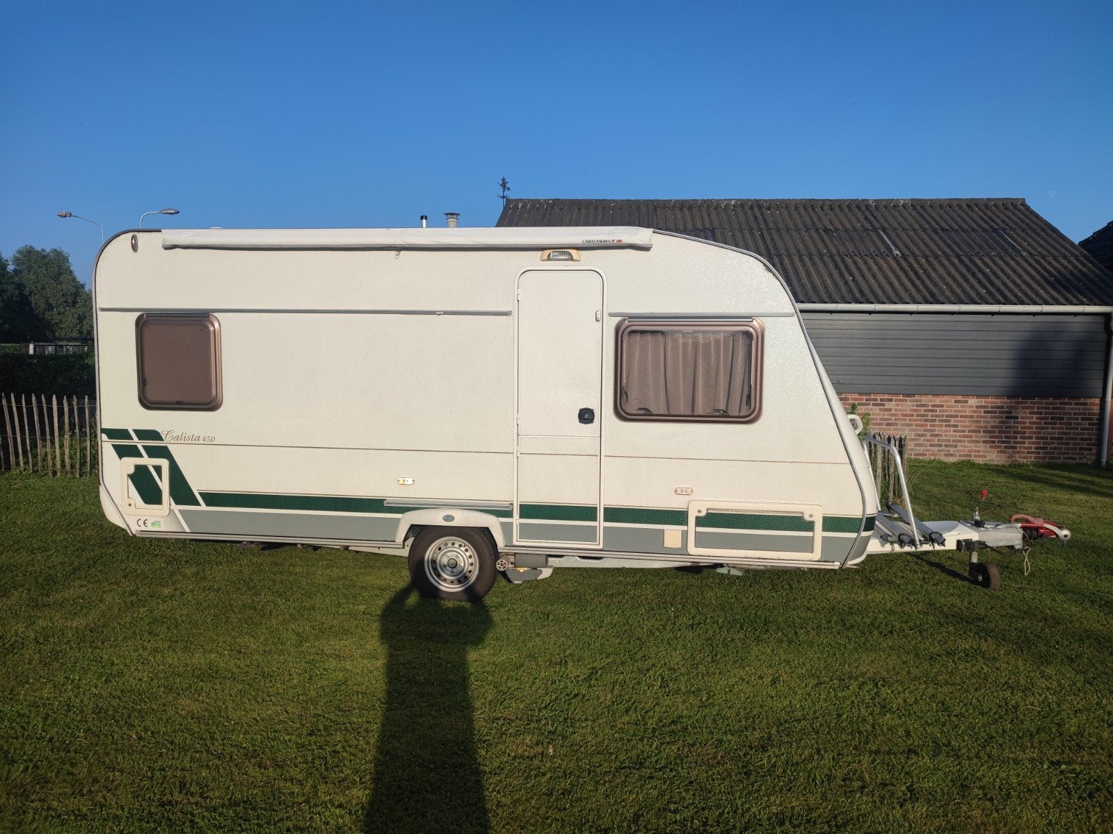 Chateau Calista 450 - mover/luifel, Caravans en Kamperen, Rondzit, 750 - 1000 kg, Particulier, 4 tot 5 meter