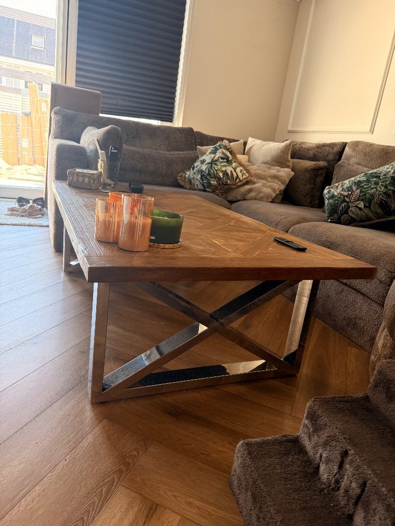 Foto 6 van Eettafel (en eventueel salon tafel set)