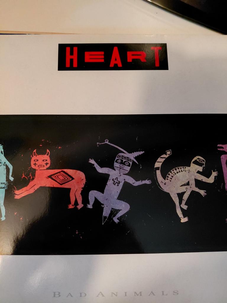 Heart - Bad Animals LP (1987) - Poprock Vinyl, Ophalen, Gebruikt, 1980 - 1989, Poprock