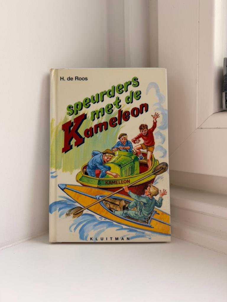 Speurders met de Kameleon - H. de Roos (Vintage Boek), Ophalen of Verzenden, Gelezen, Fictie