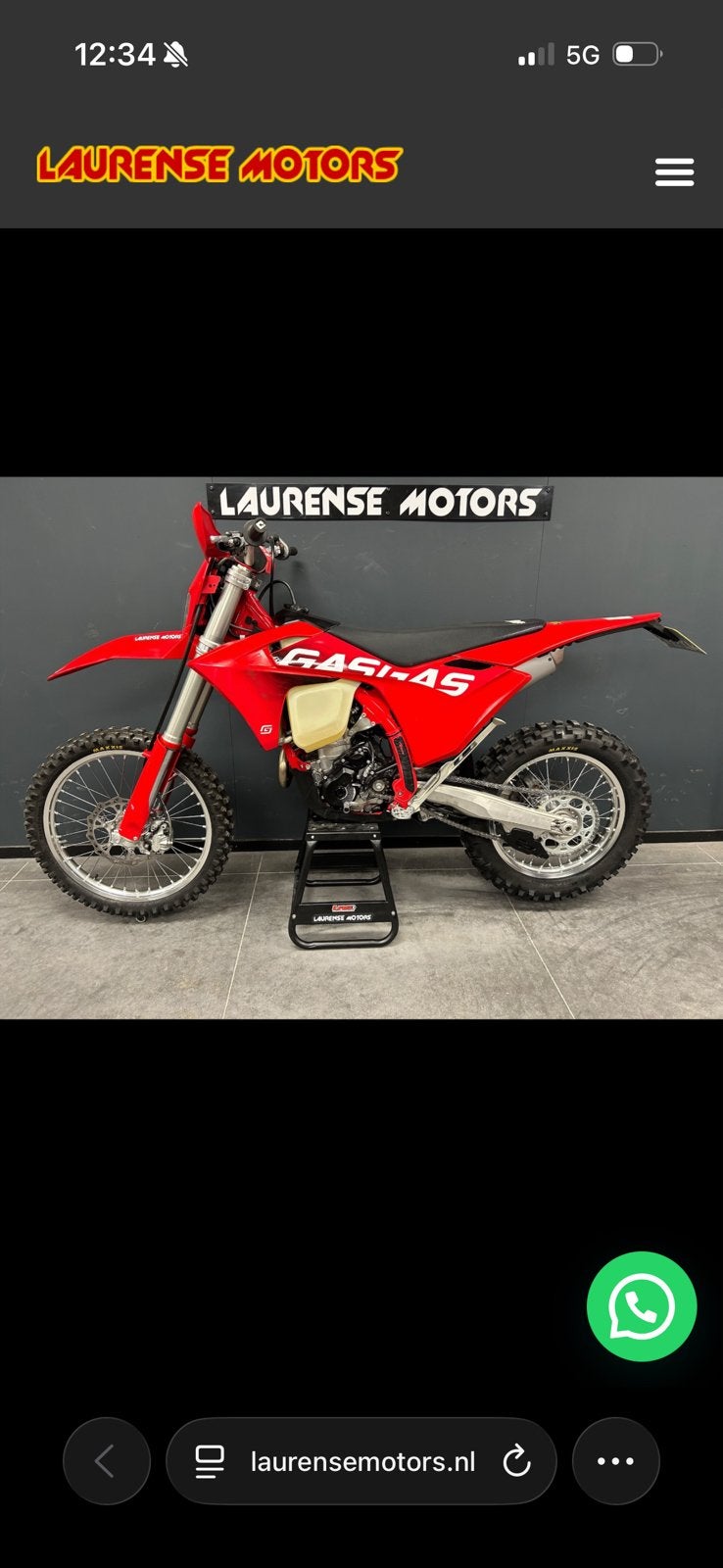 Gasgas ec 350 f, Particulier, Enduro