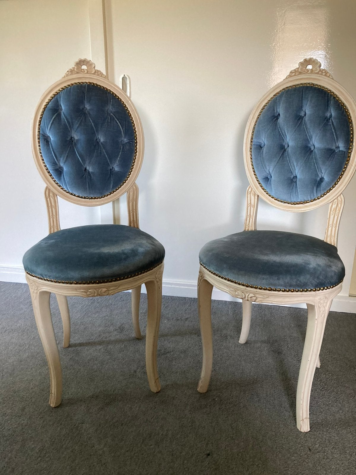 Stoel barok/brocant (2), Antiek en Kunst, Antiek | Meubels | Stoelen en Banken, Ophalen
