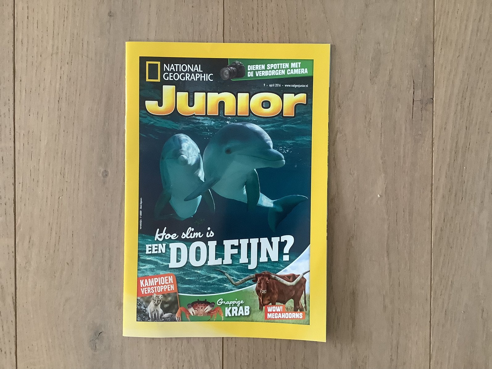 leuk exemplaar van National Geographic junior, Ophalen of Verzenden, Gelezen, Wetenschap en Natuur