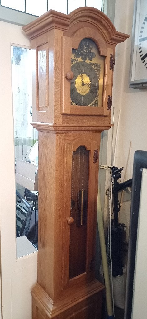 Hermle klok type FHS 451-053H. Westminster slag., Ophalen