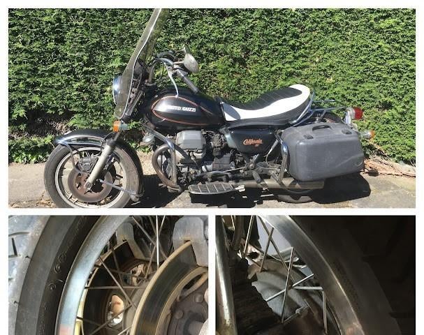 Moto Guzzi California 2 Special 1100 cc Spaakwielen, Motoren, Cardan-aandrijving, 2 cilinders, Gebruikt, Particulier