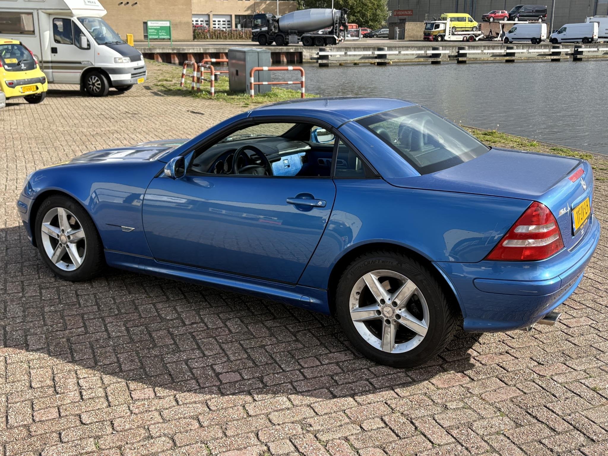 Mercedes-Benz SLK-klasse 200 K. EXPORT | HANDEL | RIJDT EN S, Auto's, Automaat, 1998 cc, Gebruikt, 4 cilinders