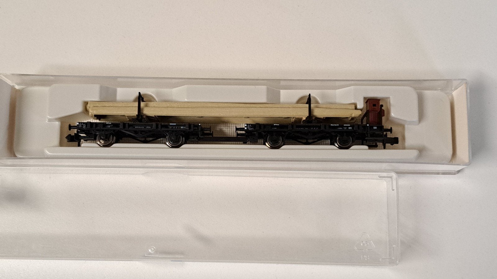 Fleischmann dubbele goederenwagon, art. 8723 K, Hobby en Vrije tijd, Modeltreinen | N-Spoor, Gelijkstroom, Fleischmann, Wagon
