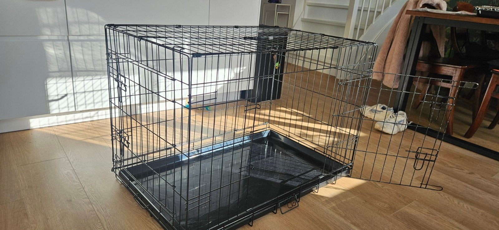 Hondenbench maat L (97x57x64cm), Ophalen, Zo goed als nieuw