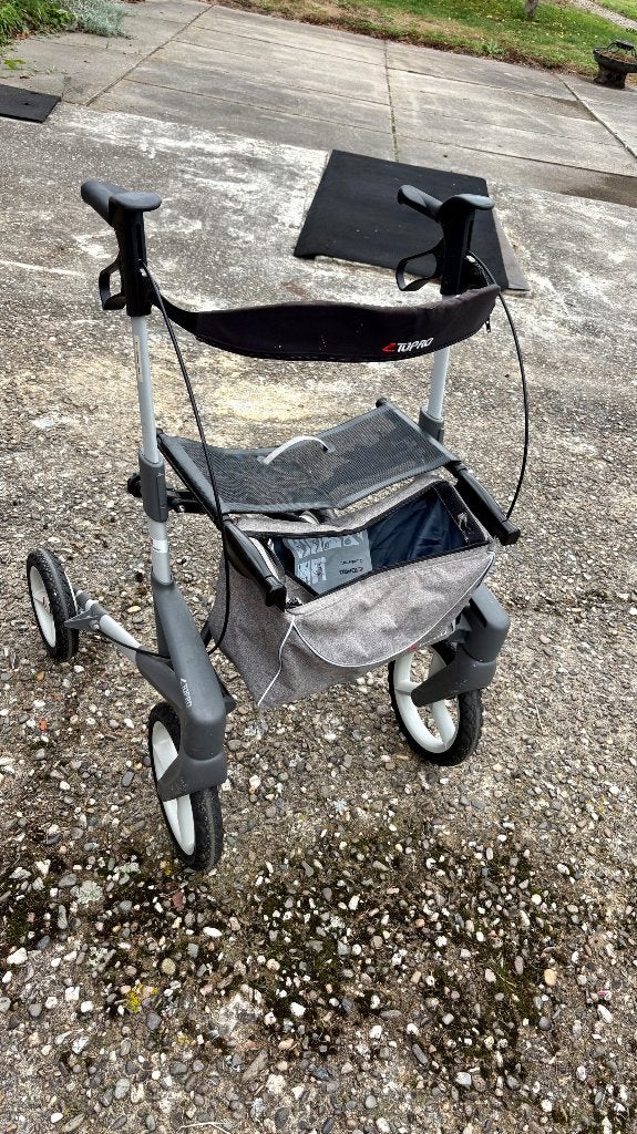 Rollator voor buiten, Ophalen, Opvouwbaar, Gebruikt