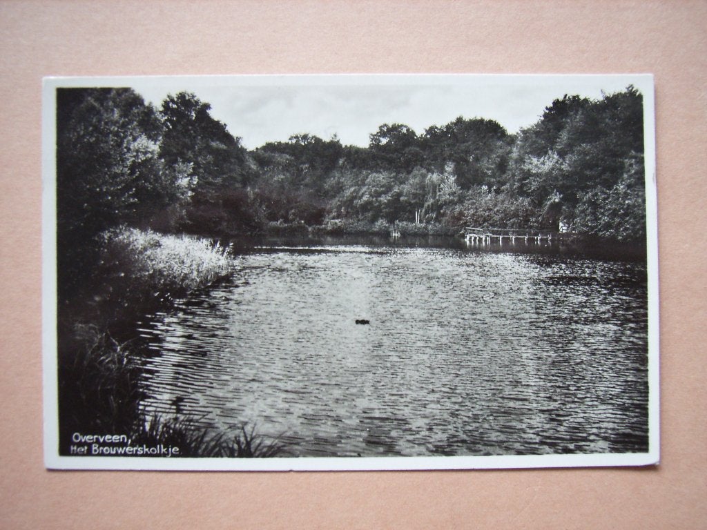 Overveen, Het Brouwerskolkje, Ophalen of Verzenden, 1940 tot 1960, Ongelopen, Noord-Holland