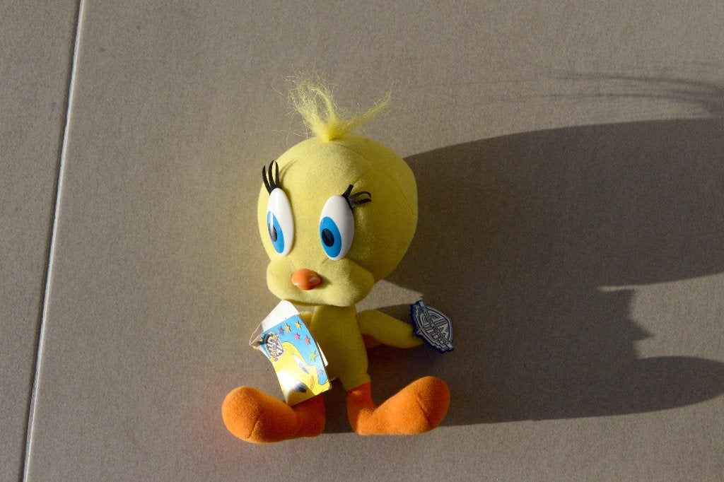 2 originele popjes van Looney Tunes., Ophalen of Verzenden, Zo goed als nieuw