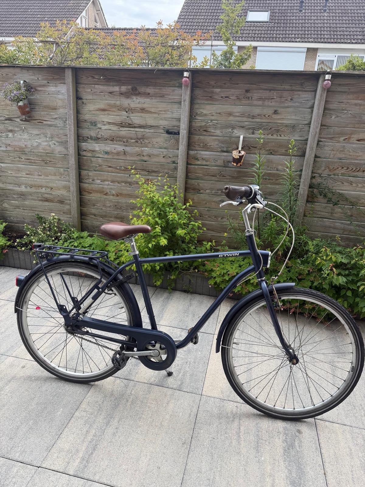 Fiets - donkerblauw, Ophalen, Zo goed als nieuw, Overige merken