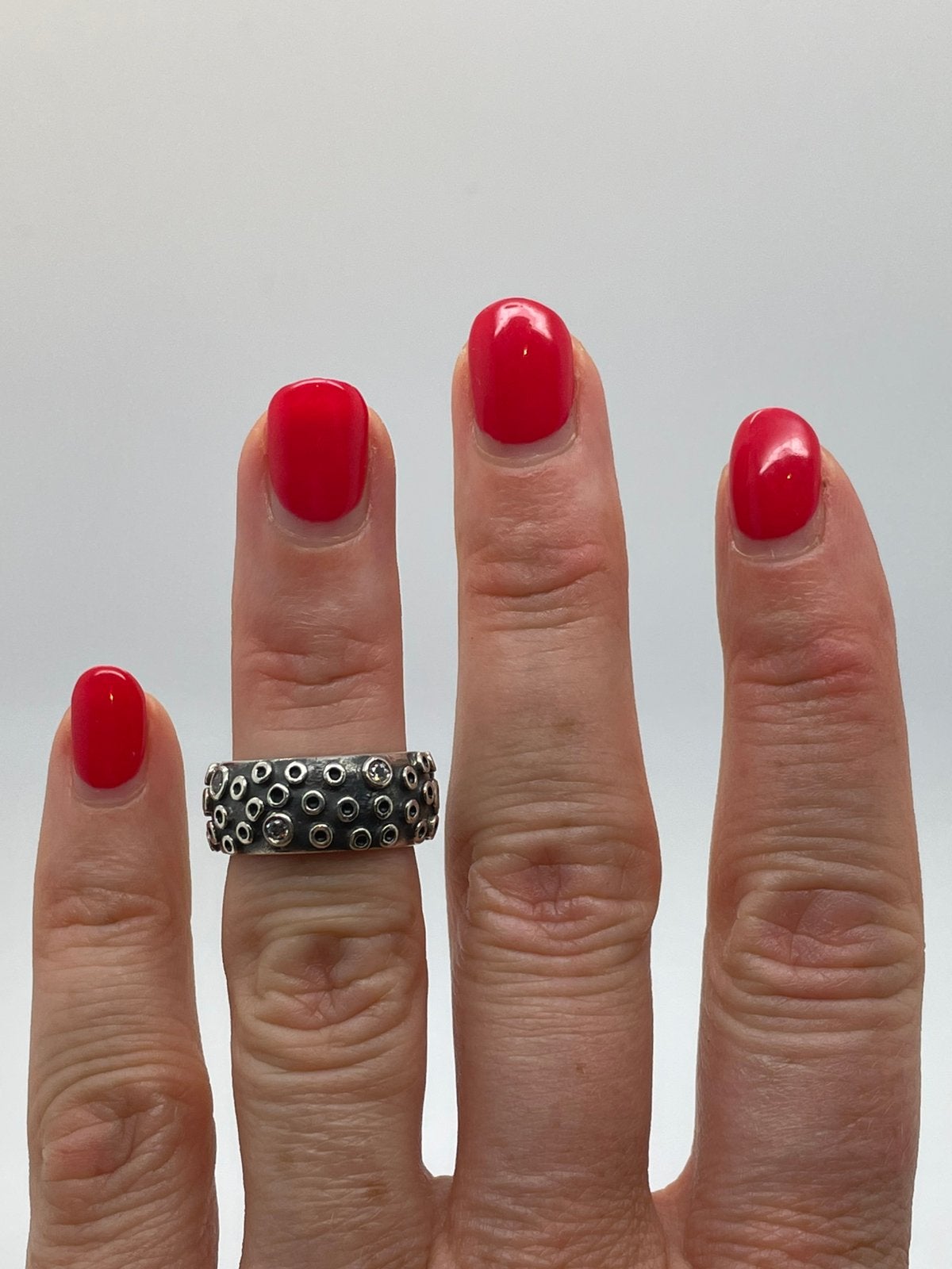 E584 Prachtige zilveren Pandora ring maat 16, Ophalen of Verzenden, Kleiner dan 17, X, Dame