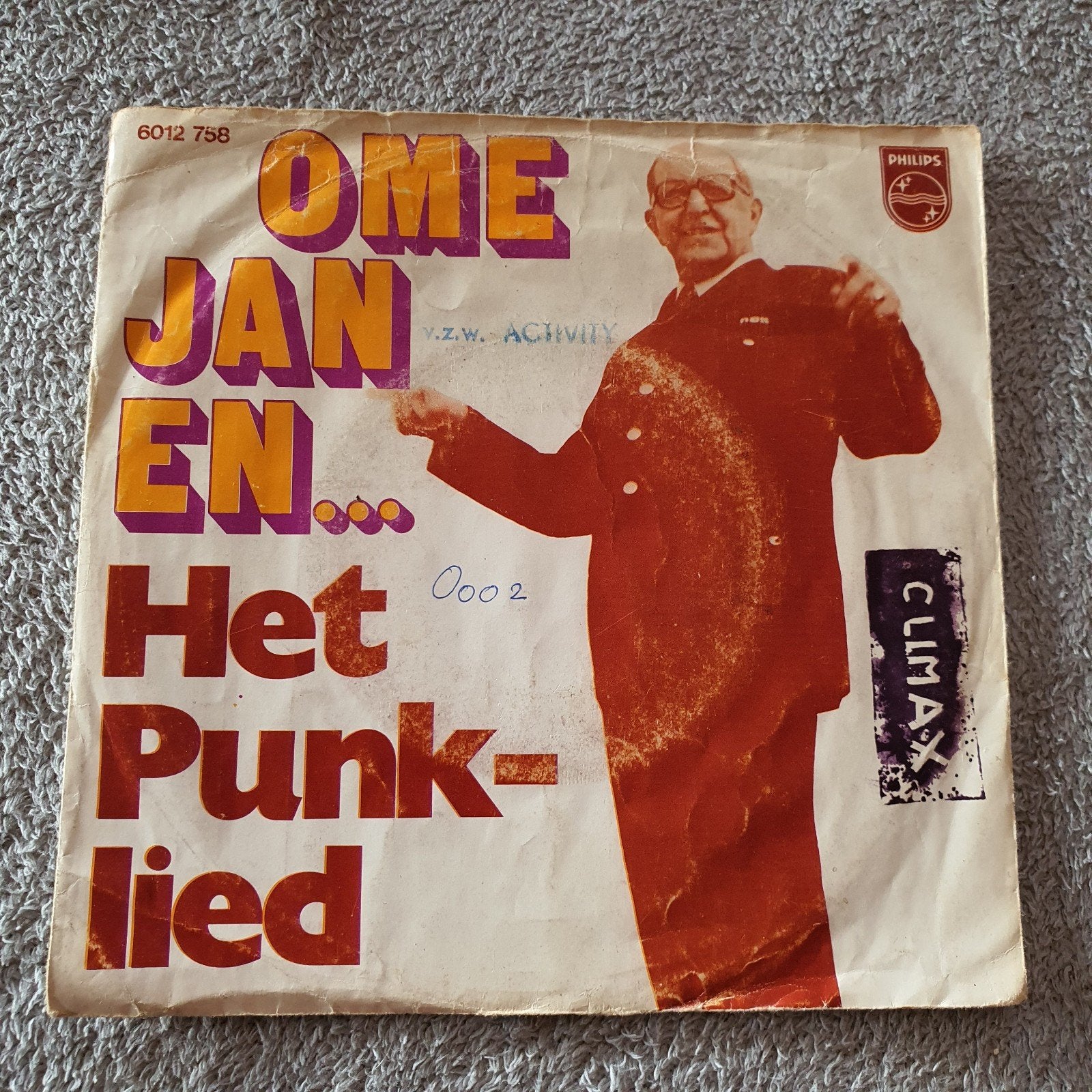 Ome Jan en - Het punk lied, Ophalen of Verzenden, Gebruikt, Overige formaten, Levenslied of Smartlap