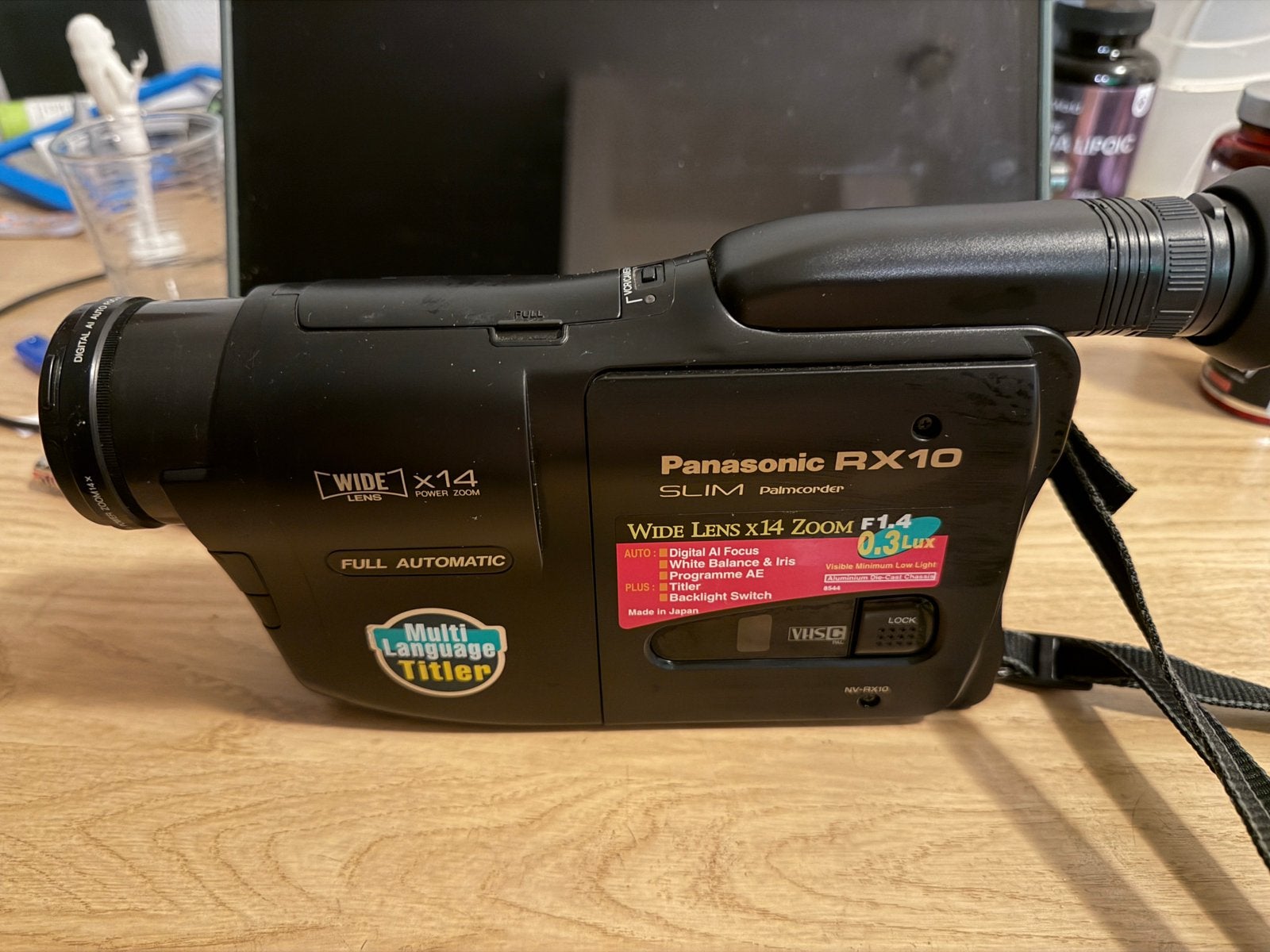Panasonic NV-RX10 Palmcorder (VHS-C) - Werkend weggezet!, Verzenden, VHS-C of SVHS-C, Camera